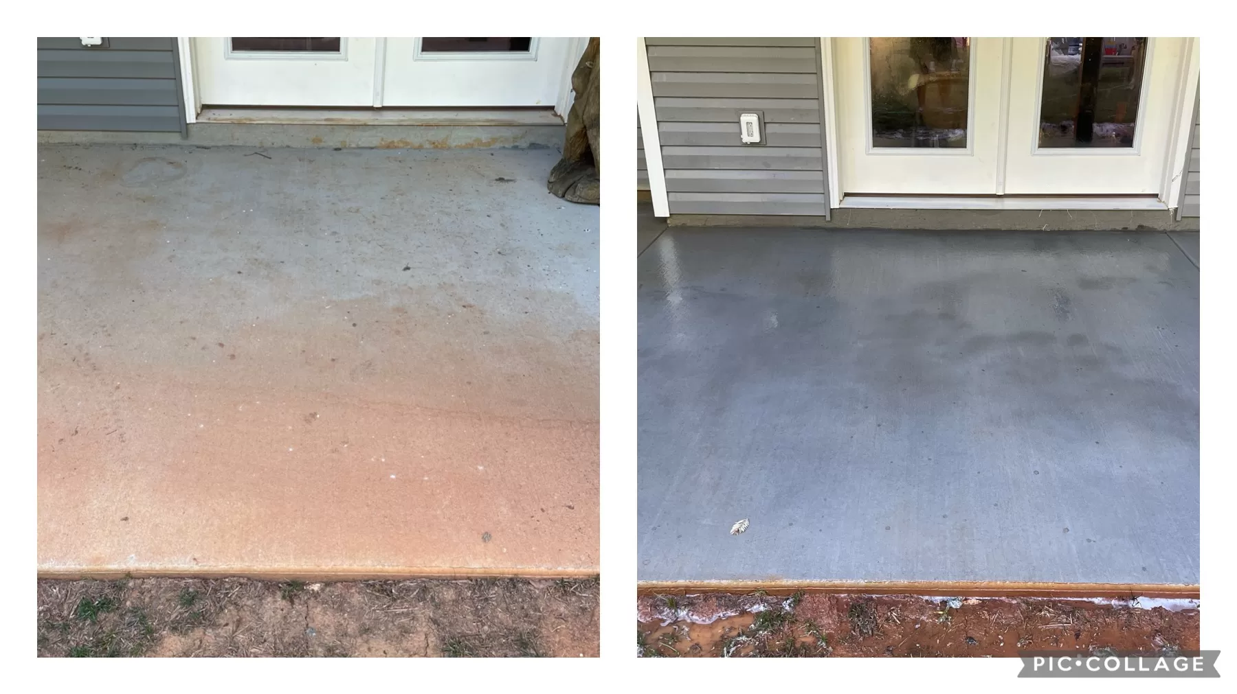 Red Mud Removal From New Concrete in Ruckersville, VA